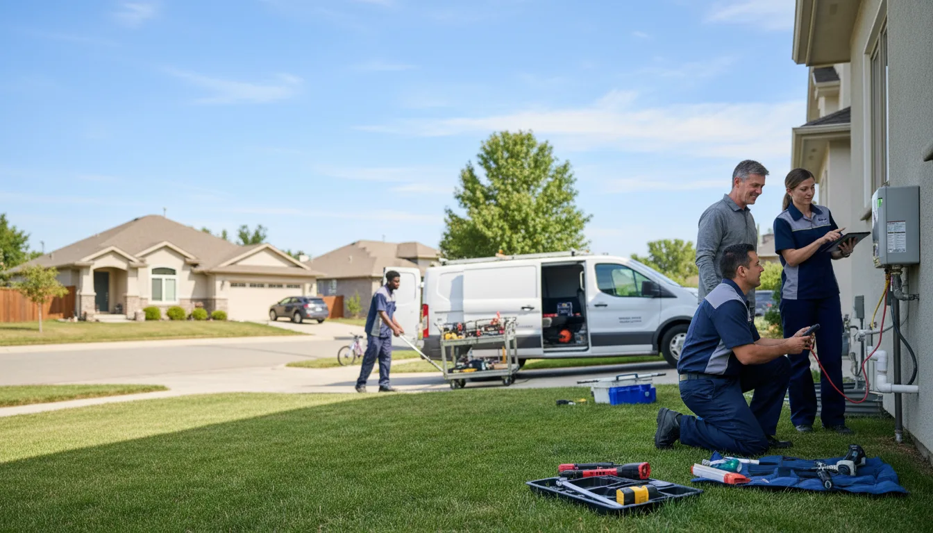 Tankless water heater service in Hollandale, WI